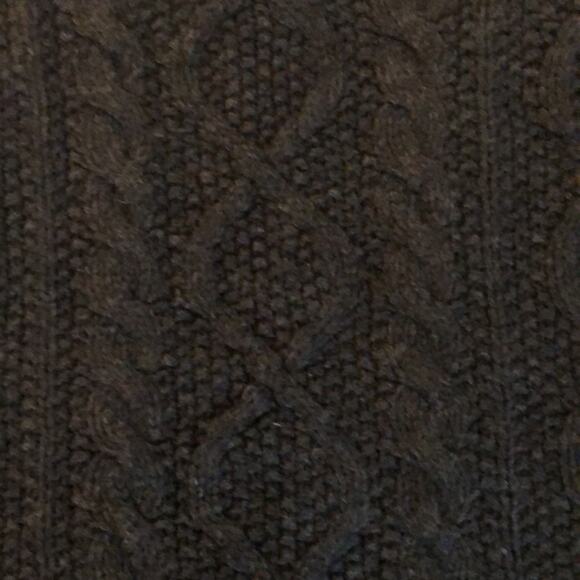 Vintage J. Crew wool cable knit oversized sweater - Picture 6 of 8